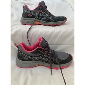 Oasis Running Shoes women, Gel Venture 7 Size (U.S SZ-8) Euro 39.5 gray & Black‎